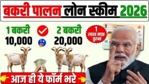 Bakri Palan Loan Yojana 2026